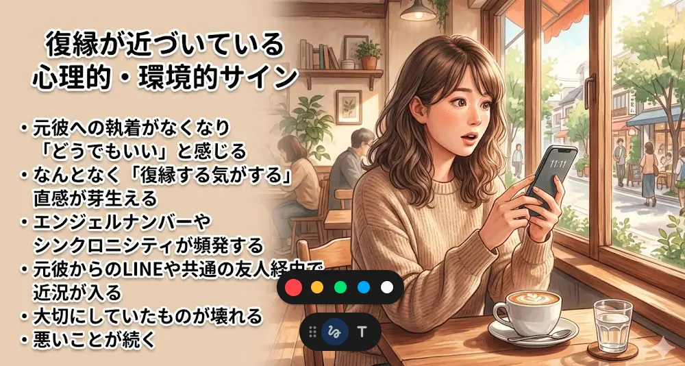 体調不良だけじゃない！復縁が近づいている心理的・環境的サイン