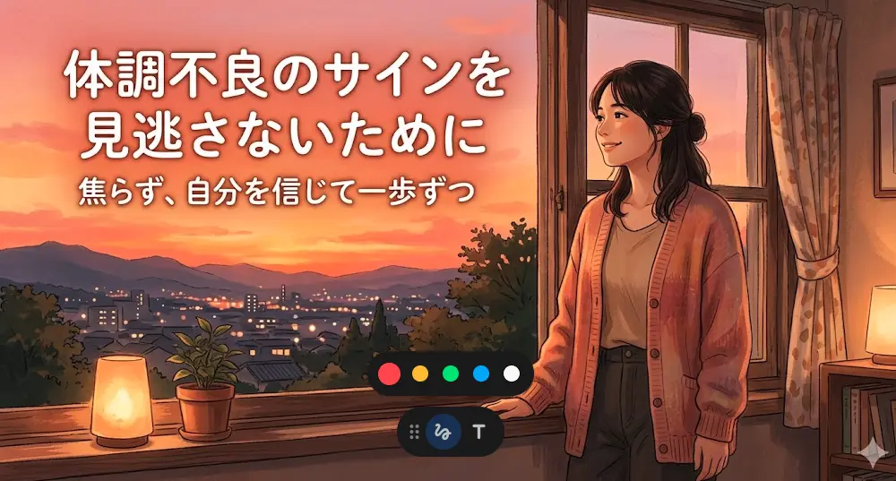 復縁の前兆で起きる体調不良のサインを見逃さないために