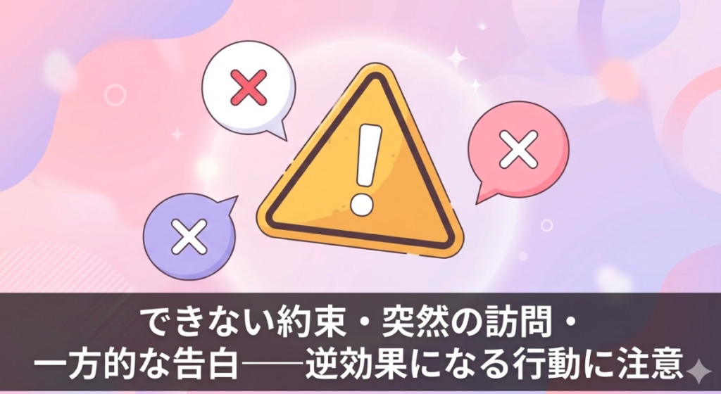 遠距離での復縁を叶えるための注意点3選