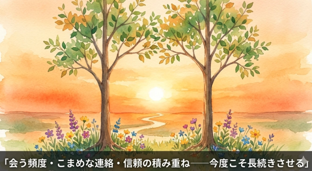 復縁後の遠距離恋愛を長続きさせる工夫