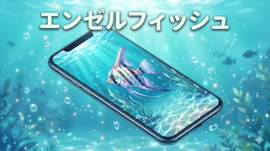 エンゼルフィッシュ｜幸運を運ぶ即効性のある待ち受け