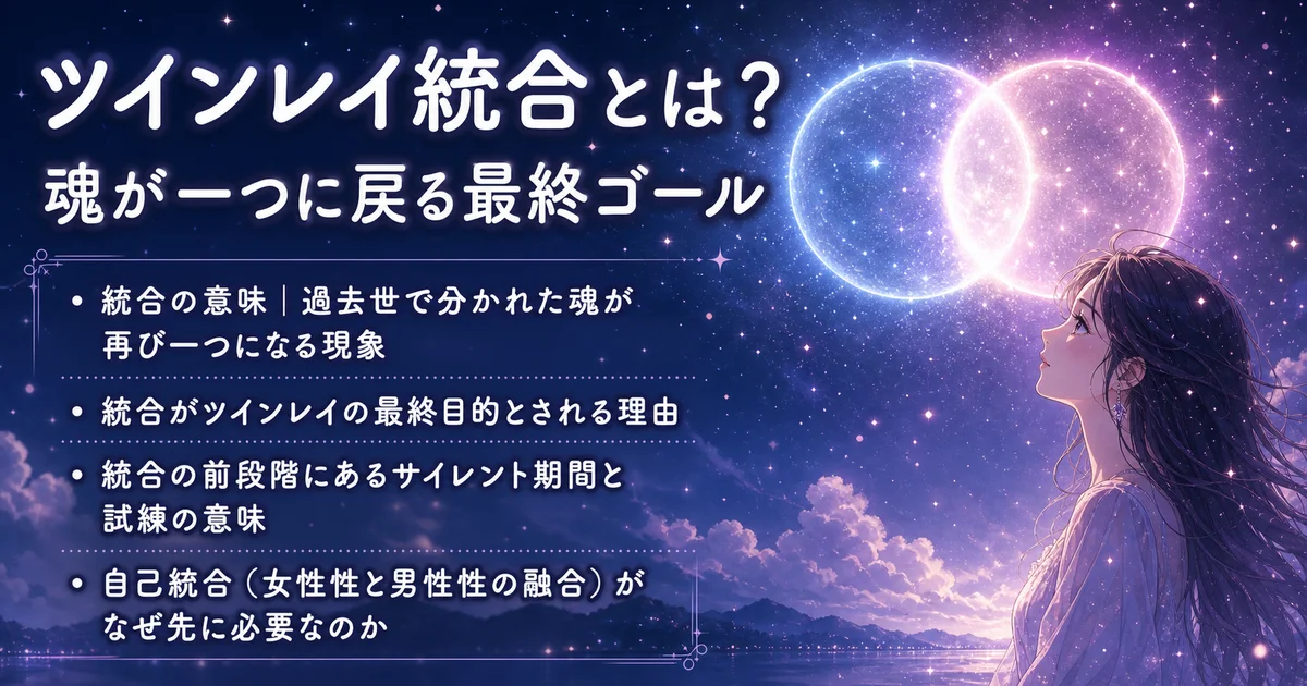 ツインレイ統合とは