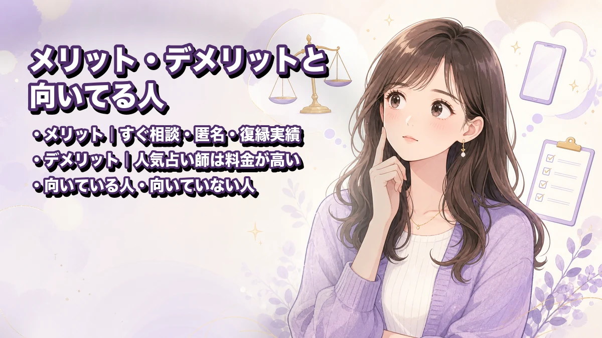 ケアプリのメリット・デメリットと向いている人