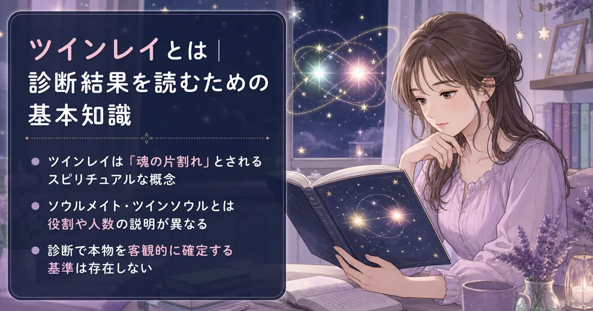 ツインレイとは|診断結果を読むための基本知識