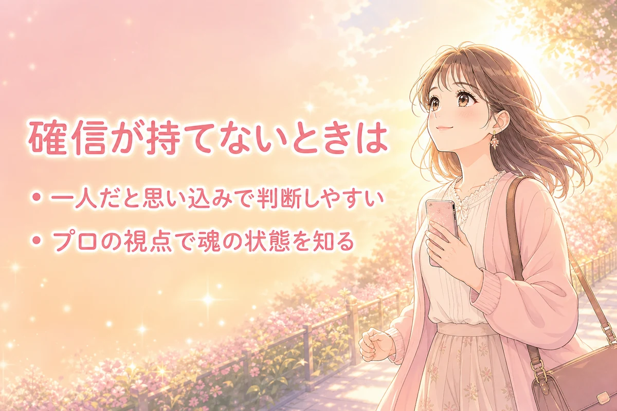 特徴が当てはまっても確信が持てないときは