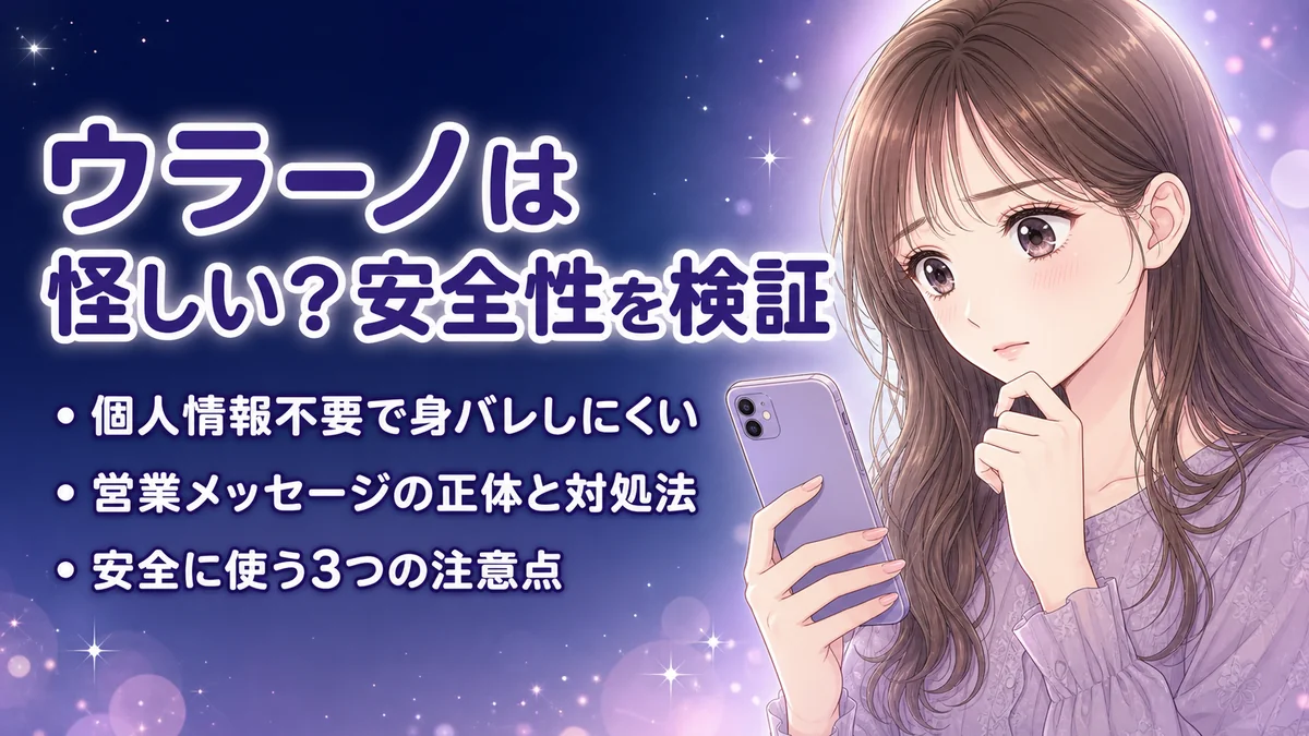 ウラーノは怪しい?安全性を検証